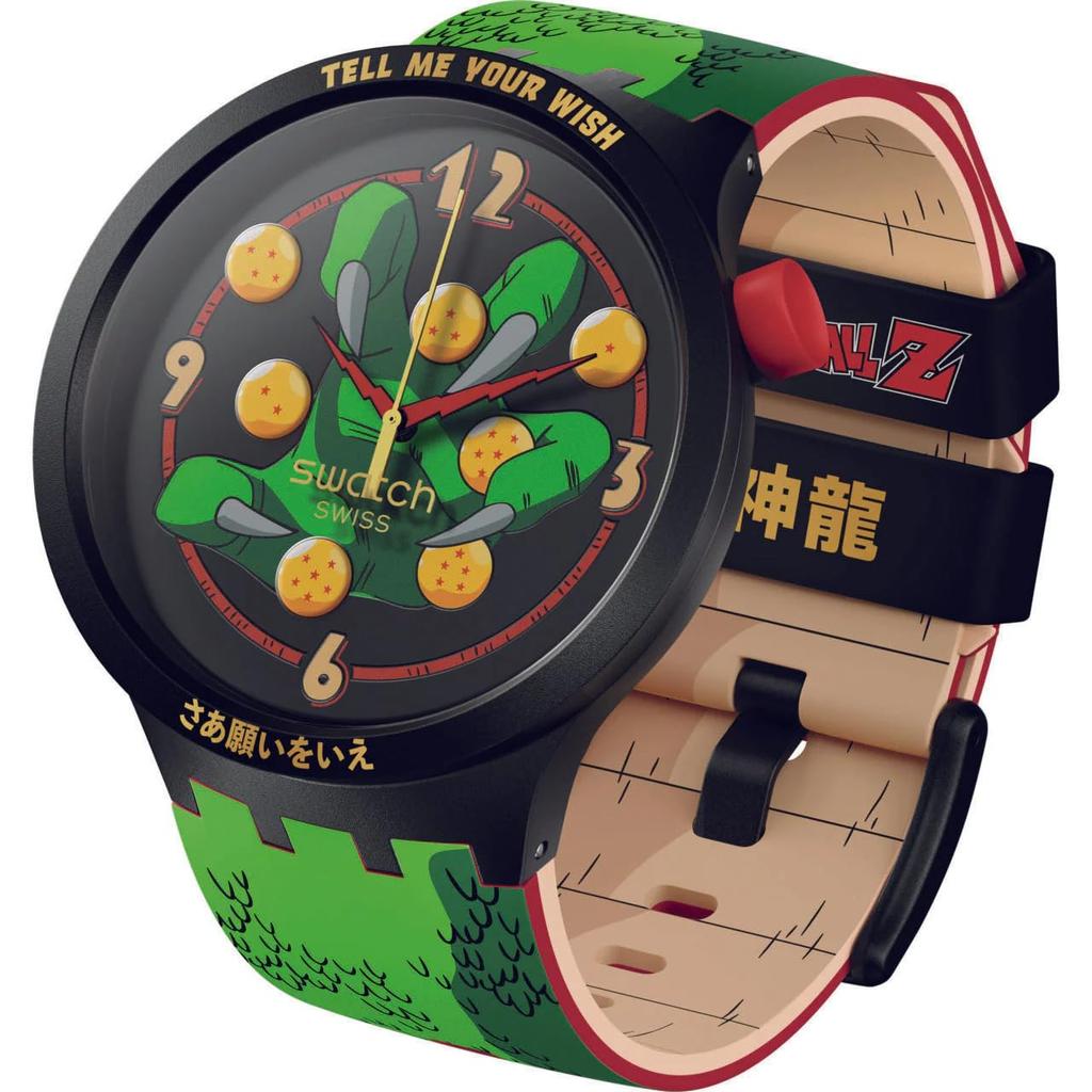 Watch Swatch SHENRON X SWATCH BIG BOLD SB01Z102 Green [Swatch]