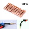 10pcs Mig Welding Contact Tips Easy To Use Length 25mm