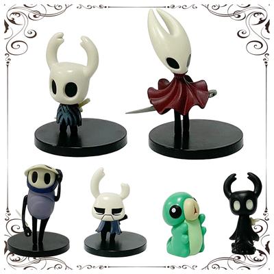 НОВЫЙ Hollow Knight 6 шт. Q-версия Аниме Фигурка Hollow Knight ПВХ Фигурка Действия Фигурка Хорнет Коллекционная Модель Игрушки Подарок Ребенку