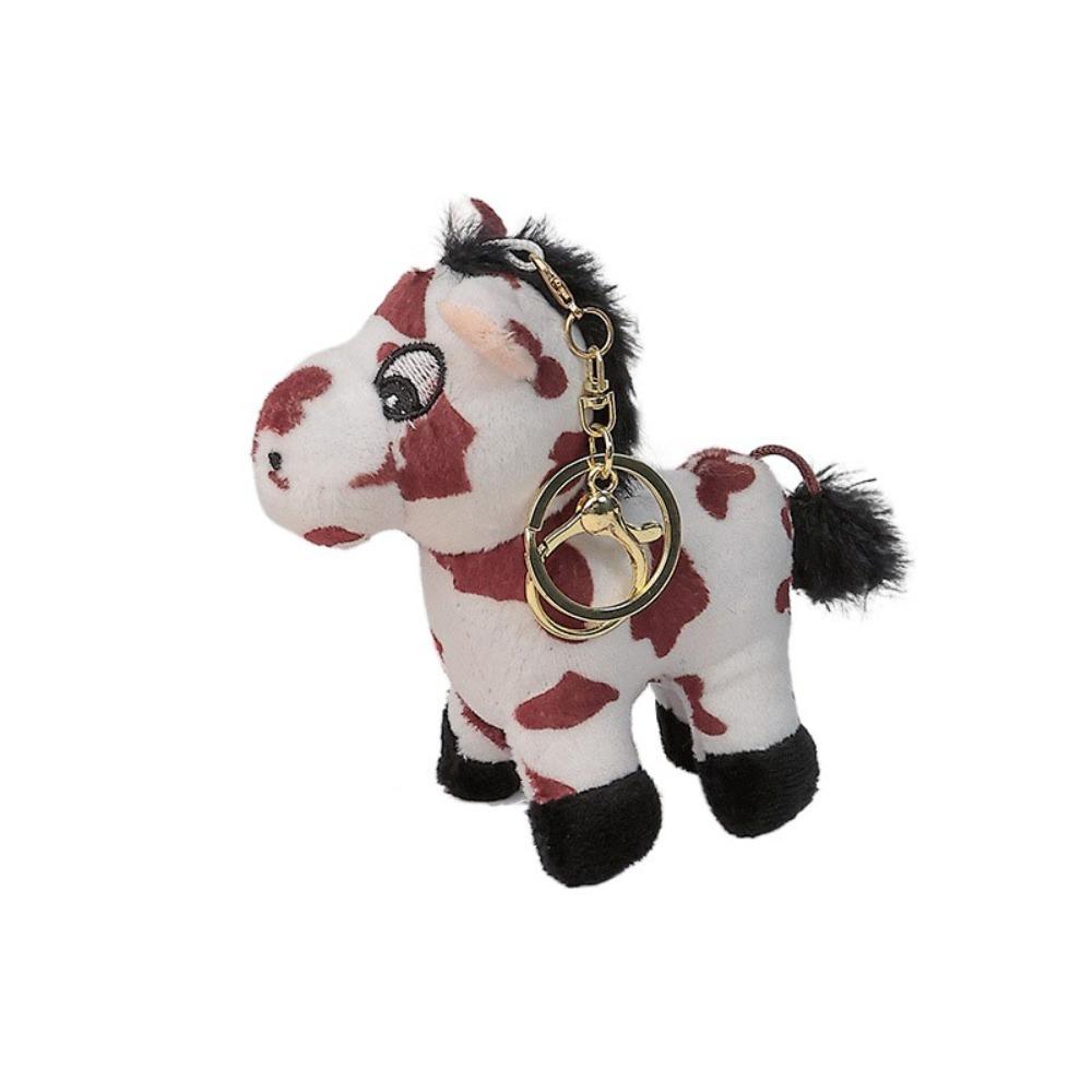Hanging Decoration Plush Horse Keychain Stuffed Animal Little Horse Keychain Bag Pendant