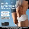 Fixed Protection Patella Tendon Knee Straps Silicone Knee Sports Support Band  Running Hiking