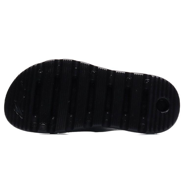 Li Ning LNBB Slide Comfortable EVA Silent Slippers Women Slippers Black ABTR006-2