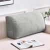 Triangular Lumbar Support Cushion Removable Washable Reading Backrest Back Pillow for Pain Relief Sofa Bed Chair Waist Cushion