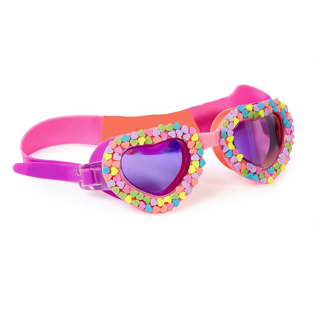 Fashion Children's Silicone Racing Swimming Goggles for Boys and Girls HD Waterproof Anti-fog Adjustable Eye Protection