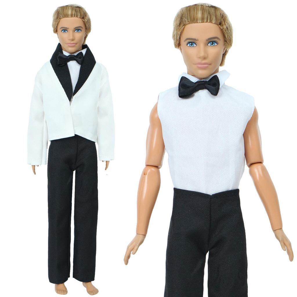 Наряд ручной работы для куклы Кена, смокинг, деловой современный костюм, пальто, рубашка, одежда, аксессуары, игрушки