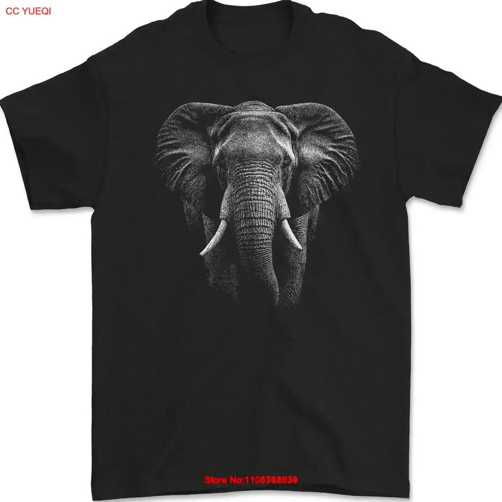 An Awesome Elephant Unisexs T Shirt 100 Cotton Vintage Stylish Comfortable Designer Clothes Fashion Versatile Homme Unisex