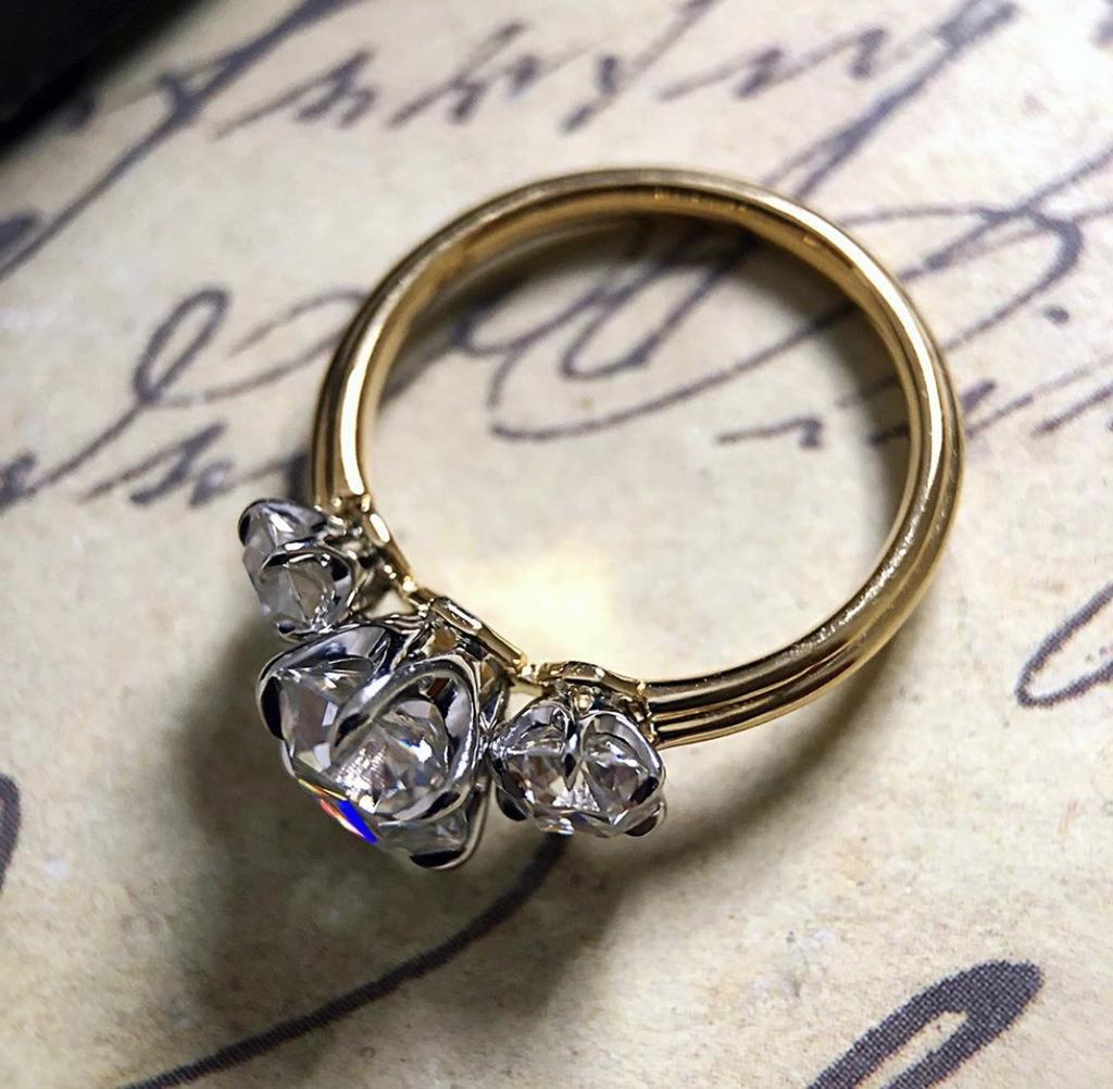 Модные обручальные кольца с фирменным дизайном для женщин, сверкающие кристаллы, кубический цирконий, обручальное кольцо, ювелирные изделия для вечеринок