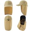 Plus Size Sun UV Neck Sports Baseball Autumn [TOP-EX] Cap, Protection, Protection, Cover, Hat, Unisex, Outdoor, Cap, Spring, Summer, (Khaki, L/XL