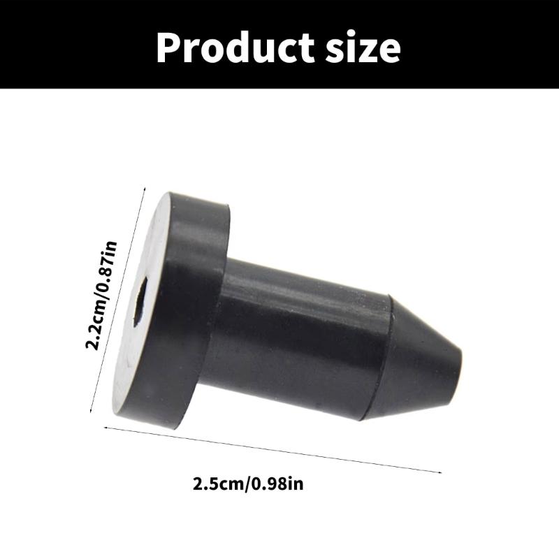 4Pcs Quick Install 1/2" Kayak Drain Plug Push Kayak Drain Stoppers Set Rubber Plug Kayak Repair Accessories