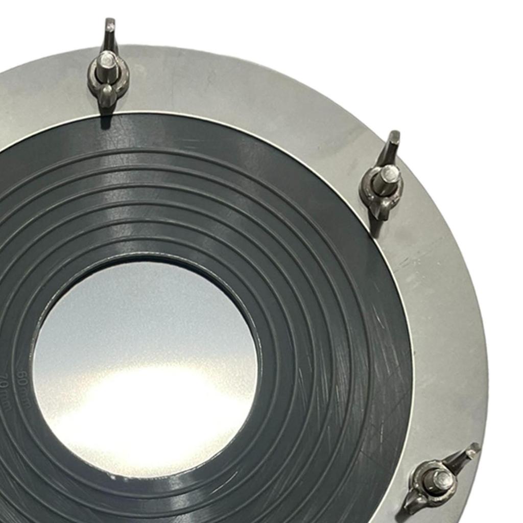 Flue Passage for Tents, Roof Ventilation Duct Sealing Gasket, Workshop Installation
