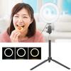 6-дюймовый USB-светильник для селфи со светодиодной подсветкой, настольный штатив для селфи