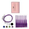 Набор сменных круговых спиц 3,0 мм - 6,0 мм с чехлом и аксессуарами, круговые спицы для вязания для женщин