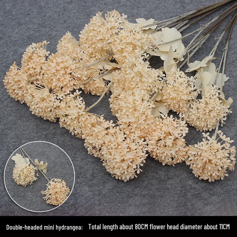 Свадебный декор из шелковых цветов шампанского - Искусственные элементы цветочного оформления потолка и прохода