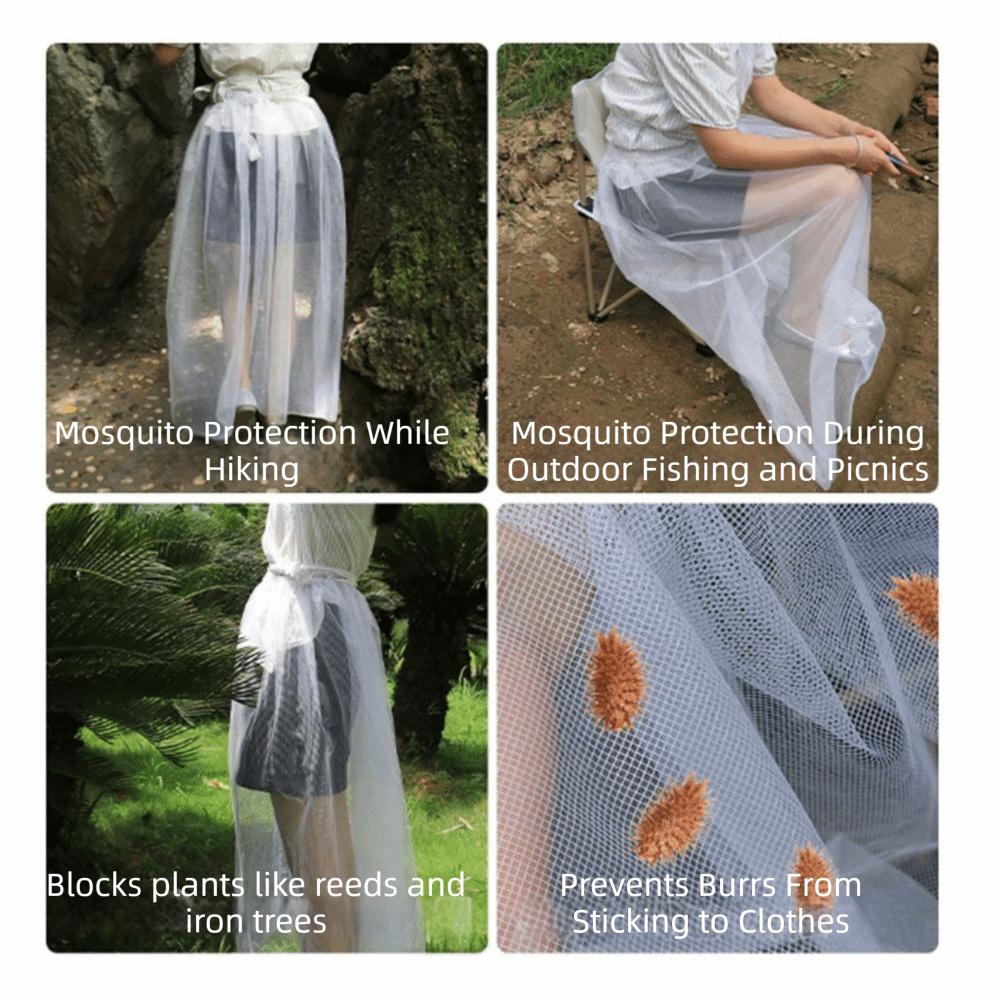 Bee Repellent Women's Net Dress Anti-Bug Net Mosquito Repellent Cover Summer Wear