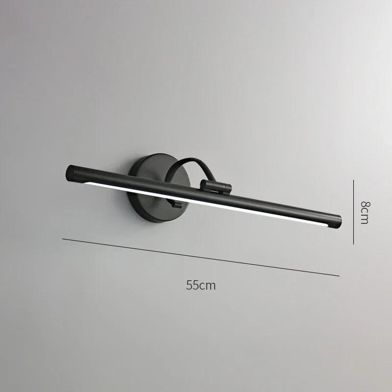 Современный светодиодный светильник для ванной комнаты, настенный светильник, внутреннее освещение, декор для дома, бра для спальни, осветительный прибор, декоративный светильник перед зеркалом