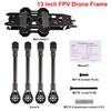 Qi Shao 13-inch Carbon Fiber FPV Drone Frame