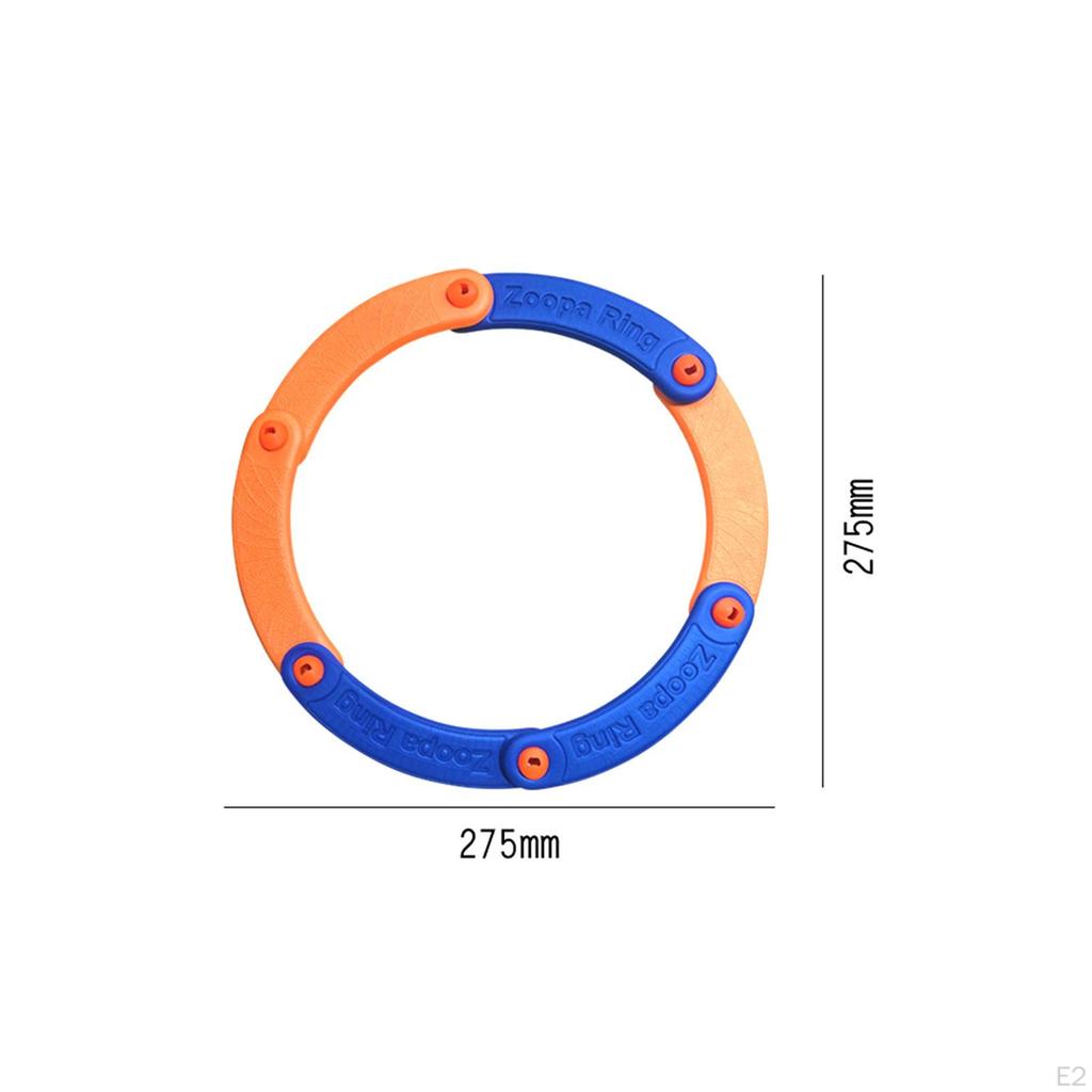 Flying Disc Toy Kid's Rings Lawn Game Soft Motor Skills Sport Discs for