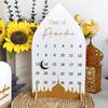 Desktop Ramadan Calendar Eid Mubarak 30 Days Traditional DIY Crafting Home Decoration for
