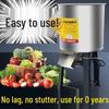 Stainless Steel Vegetable Chopper: Chopped Vegetable Machine, Sweet Potato Vine Pulverizer, Melon and Grass Cutter for Chicken Feeding and Farm Use