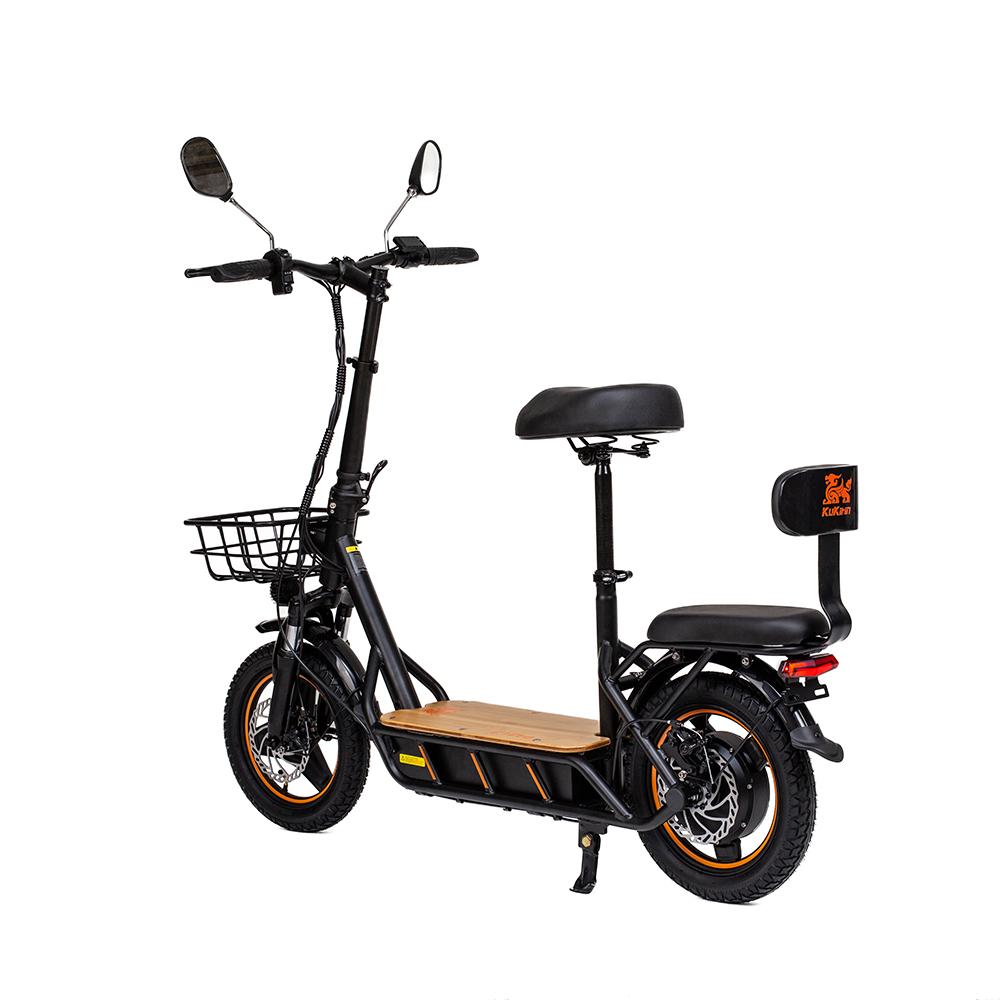 KuKirin C1 Pro Electric Scooter For Adult 500W Motor 48V 26Ah Battery E-Scooter With Seat 14 Inch Tires Escooter