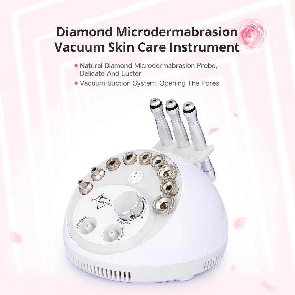 Алмазная микродермабразия, дермабразия, пилинг для лица, вакуумный аппарат для удаления угрей, уход за кожей