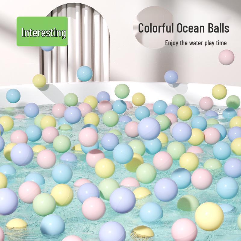 Bobo Bath Toys: Non-Toxic, Tasteless, Thickened Ocean Balls for Teething Babies