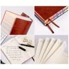 Thickened Work Meeting Record Book Soft Leather Cover A6/A5 Students Notebook  Meeting Minutes