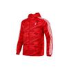 Adidas Soccer Training Windbreaker Quick-Dry Casual Hooded Jacket Men Jacket Red GR0683