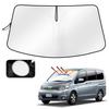 Cartist Nissan T33 Sunshade for Sunline July 2022 Light Heat UV Car Camping Interior Storage Bag Included X-Trail Sunshade, Sunset, Sunfia, (4th