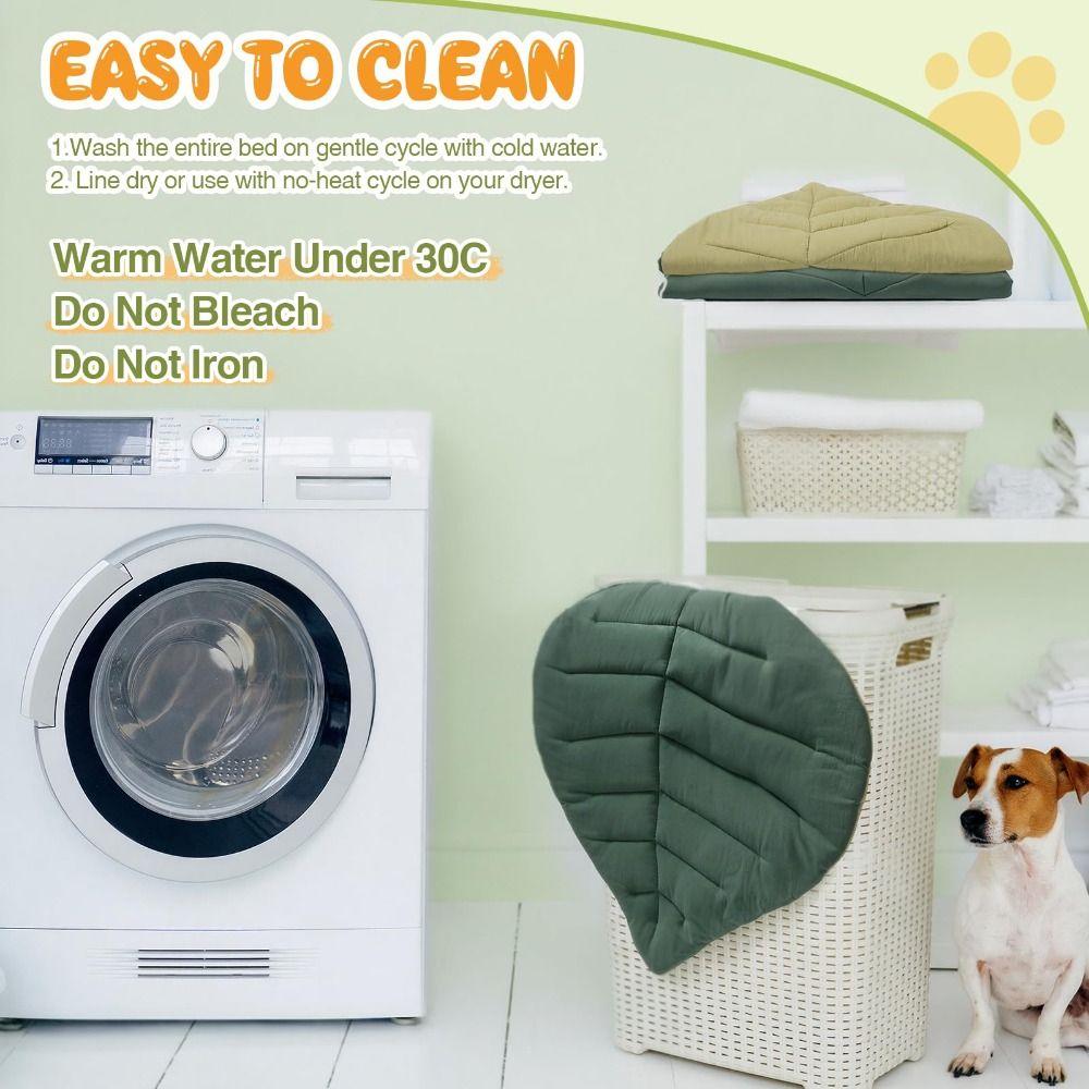Leaf Shaped Cat Bed Soft Cotton Pet Bed New Cat Nest Pet Accessories