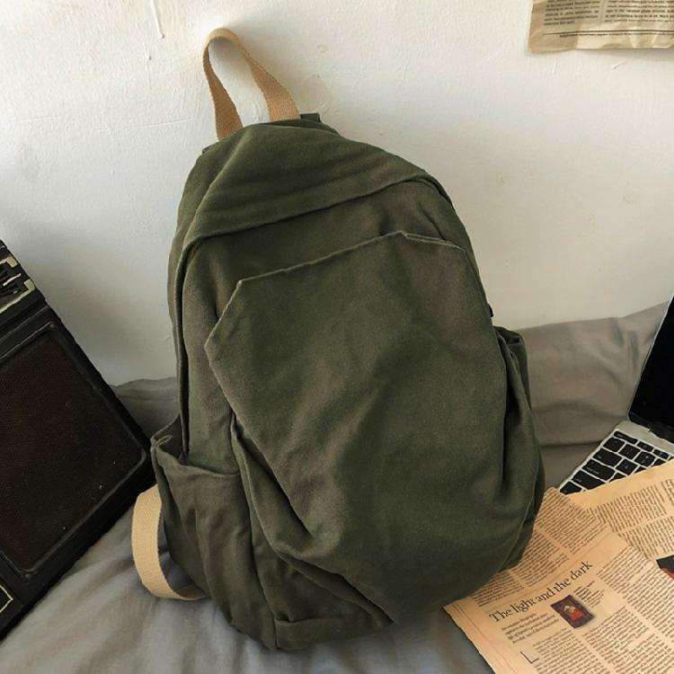 Винтажный холщовый рюкзак Daypack Удобный и практичный для работы и школы