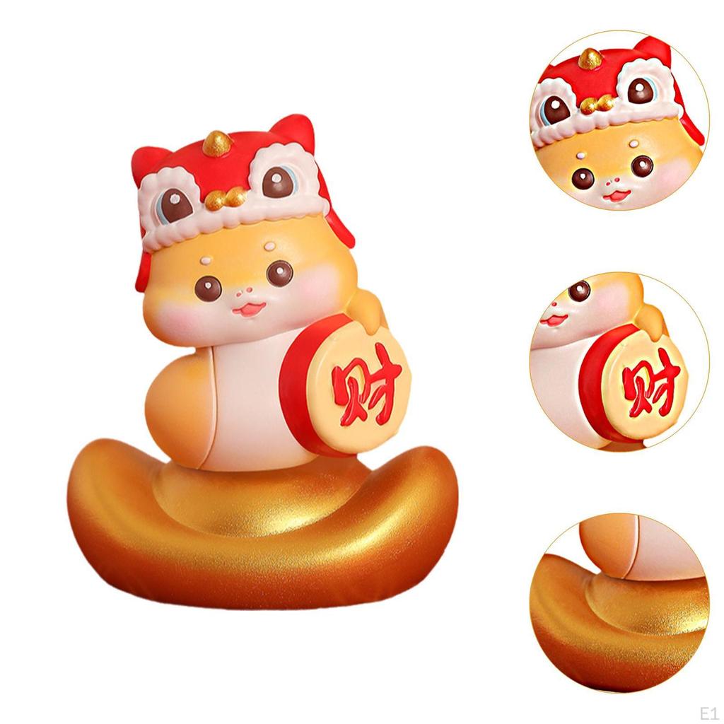 Year Statue Animal Sculpture Collection Birthday Gift Decorative Figurine Tabletop Ornament