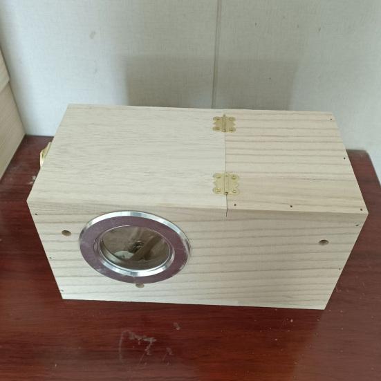 1 Set Bird Breeding Box Transparent Smooth Edges Outdoor Bird Parrot Parakeet Cockatiel House Garden Supply