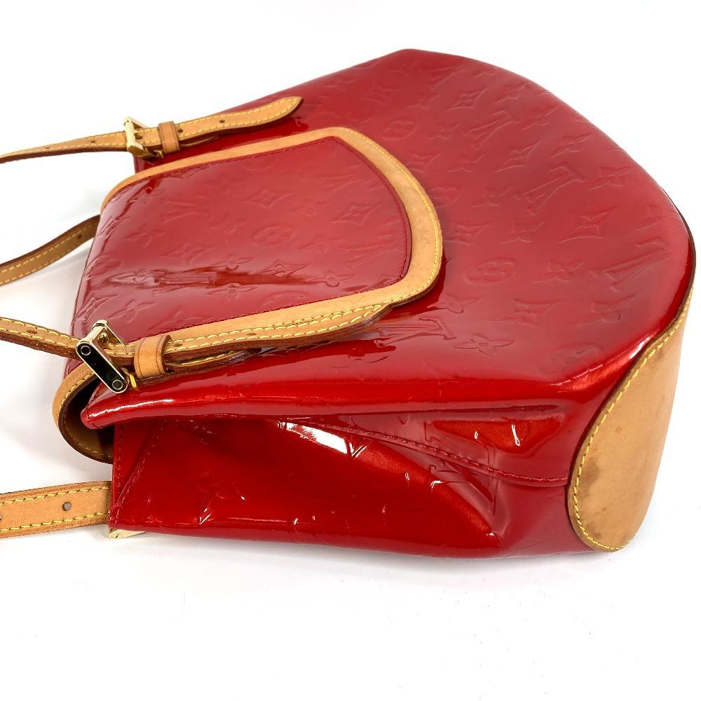 Louis Vuitton M91287 MonogramVernis Skein Bay GM Bag Flap Bag Shoulder Bag