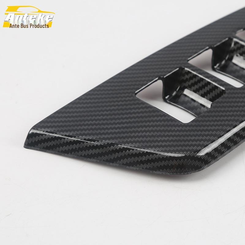 Fits 17 CRV: Car Door Window Armrest Lifting Button Decorative Frame Accessories