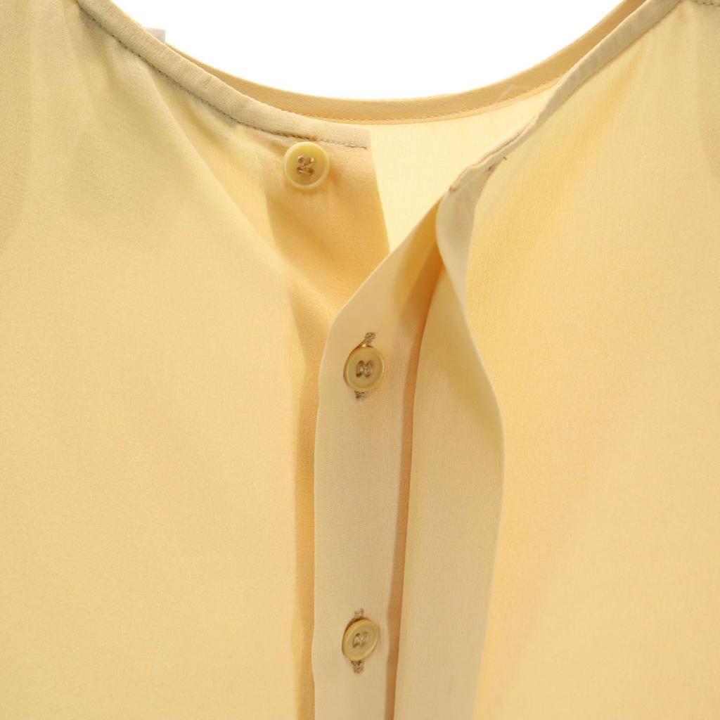 Giorgio Armani 80-е 90-е Сделано в Италии 100% шелк Винтаж Блузка с длинным рукавом Костюм-двойка Женский Б/у