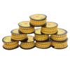 10Pcs Cable Identification Wire PVC Oil Proof Clear Markings Non Slip 0 To 9 Number Tube for Electro
