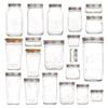 Mason Jars In Bulk Salt And Pepper With Lid Customized Glass Mini Wholesale Regular Mouth Canning
