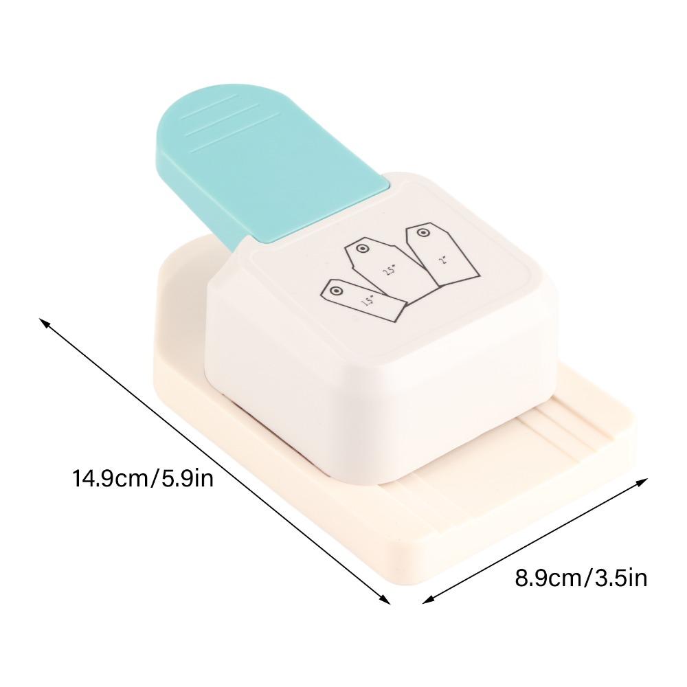 Sturdy Metal Tag Puncher Lightweight Body DIY Punch Tool Easy Press Hand Punch Handmade Tag Craft
