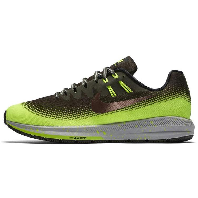 Nike Мужские кроссовки Air Zoom Structure 20 Shield 'Cargo Khaki Volt' 849581-300