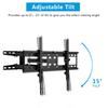 TMDS-204 32"-70" 110Lbs VESA600*400 Full Motion TV Wall Mount Tilt Range 0-15°