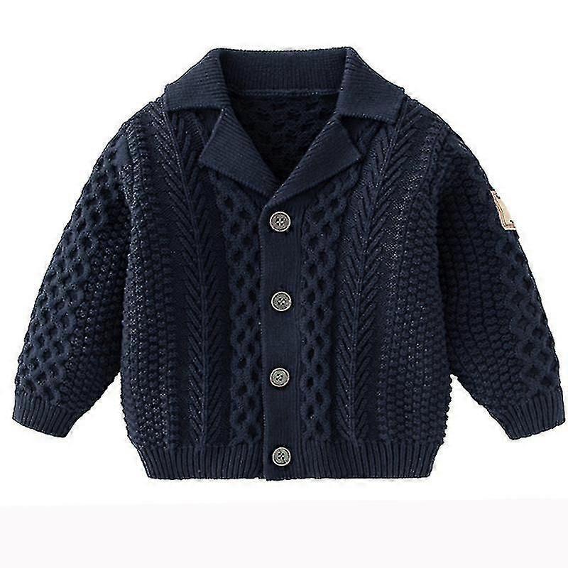 0-3yrs Baby Kids Knit Cardigan Sweater 2022 Boys Girls Autumn Winter Sweater Clothes Korean Style Twist Shape Girls Clothing