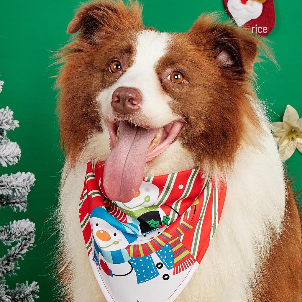 The Hot-Selling Christmas Dog Bandana: Festive Pet Scarf & Bib