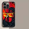 Крутой петух, приносящий деньги, чехол для телефона для iPhone 17 Air 15 Pro 14 Plus 16 Pro Max 17E 16E 12 13 Mini 11 Защитный чехол Милые Fundas
