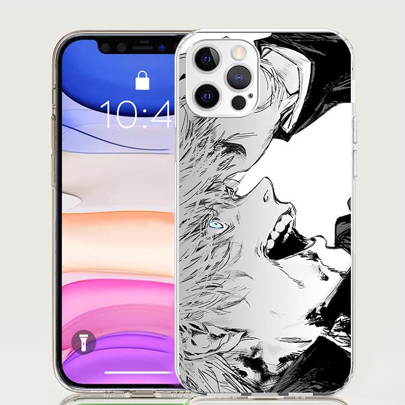 Япония Аниме JujuKaisen Чехол для телефона Для iPhone 17 Air 16 15 Plus 11 14 Pro Max 13 Mini 12 7 8 + SE Узор Арт Персонализированный Чехол 17