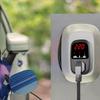 Разъем для зарядки электромобиля Быстрая зарядка Адаптер для электромобиля с ЖК-дисплеем Адаптер для зарядки электромобиля Быстрая зарядка Электрическая зарядка