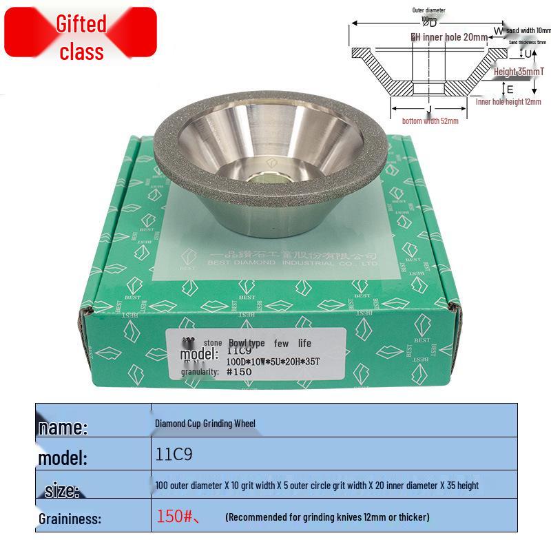 Premium Diamond Cup Grinding Wheel for Universal Tool & Tungsten Steel Alloy Grinders