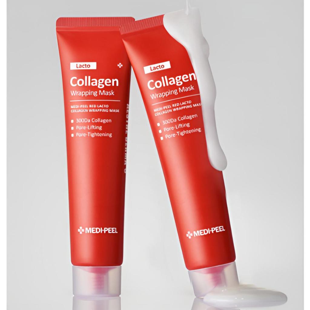 Medipeel Обертывающая маска с лактоколлагеном 70мл (+ Кисть) - Уход за порами
