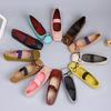 Mary Jane Shoes for Women Dressy Square Toe Ballet Flats with Strap Comfortable Walking Shoes Women's Soft Faux Leather Anti-Slip Ballerina Shoes