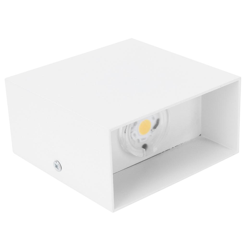 LED Wall Light 7W Indoor Square Lamp Bedroom Hallway Porch Balcony Decoration 100265V(White